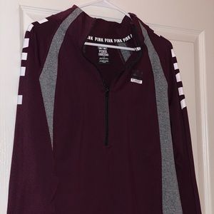 PINK Athletic Half-Zip Pullover Top